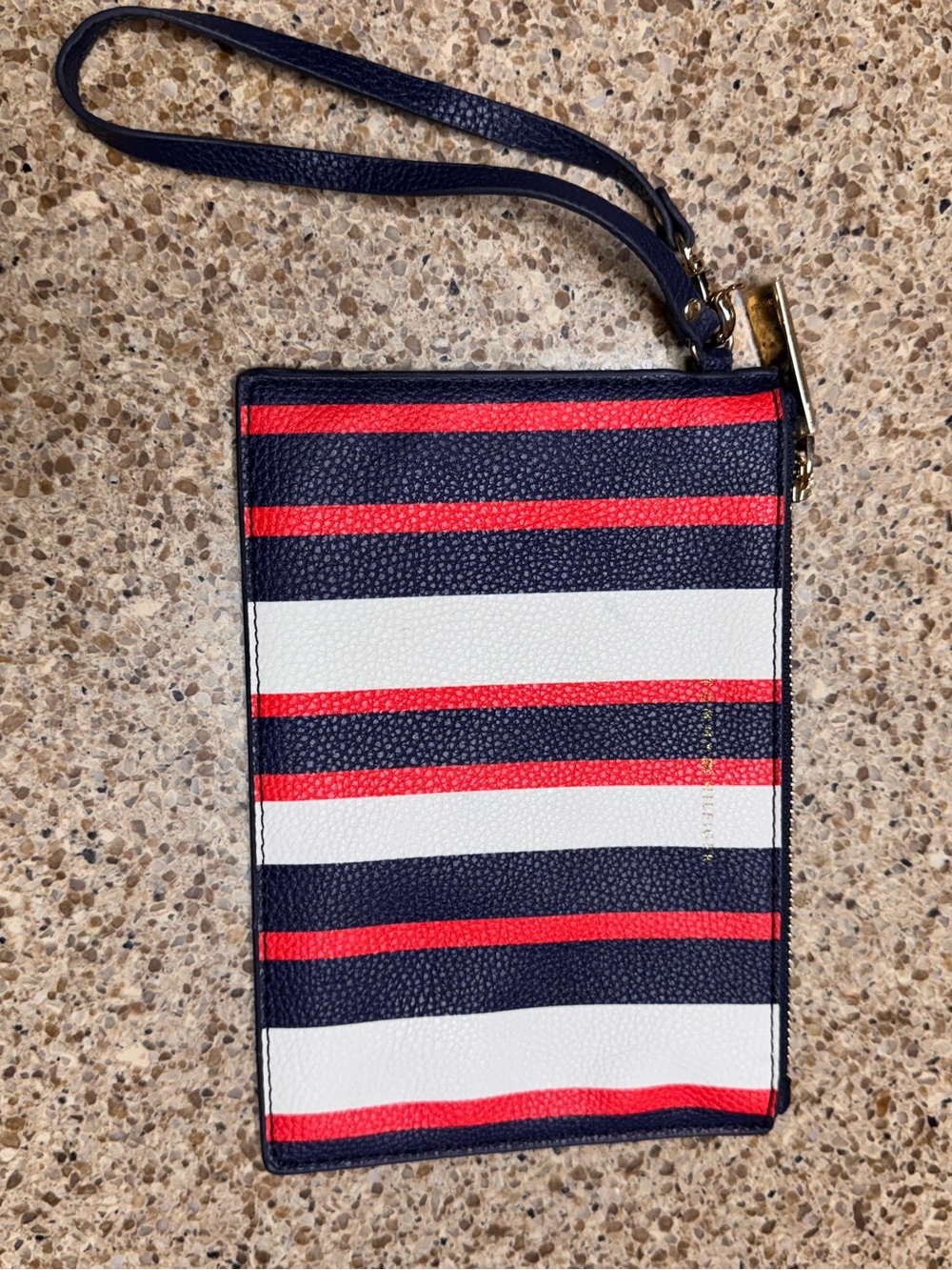 Tommy Hilfiger Leather Wristlet